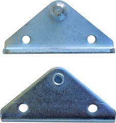 Angled Lift Support Bracket Inside Mount – Zinc Plated 10 Gauge Steel – 10mm …