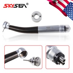 SKYSEA Dental High Speed Push Button Turbine Handpiece 4spray Large Torque 4H MD