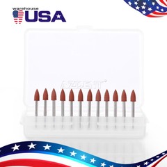 USA Dental 0413 Brownie Polishers Friction Grip FG Mini Points 12Pcs/Box