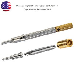 Dental Overdenture Implant Locator Abutment Retention Caps Male Cap Inserts Set