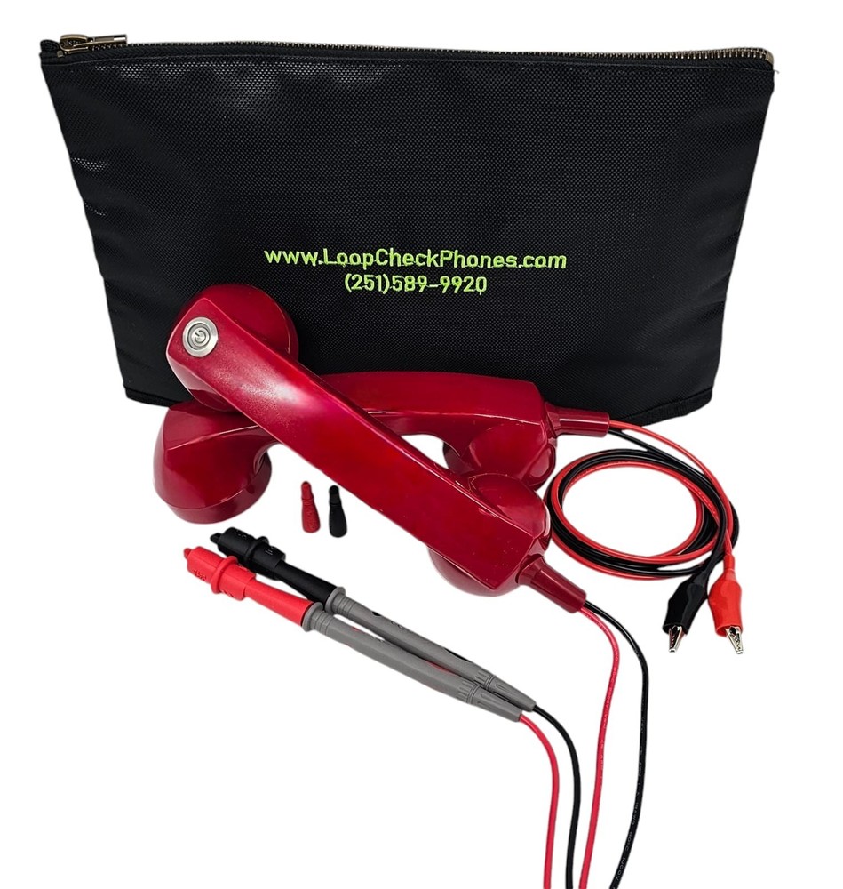 Loop Check® Phones Electrician Continuity Test Phone Set JE002-N opt. MAGNETS
