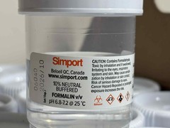 Simport HistoTainer II 120mL Prefilled Specimen Containers Case of 96 M961-120FW