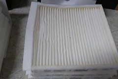 Rittal 3322720 20 Pk 4.5 In Overall Height/Width PET Pleated Filter