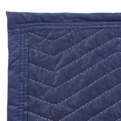 12 Moving Packing Blankets 80″x72″ (35 lb/dz) Shipping Furniture Pads Dark Blue
