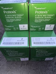 (06/30/2028) Cardinal Protexis PI Neu-Thera Gloves Sz 7 2D73TE70 4 Boxes (200ct)