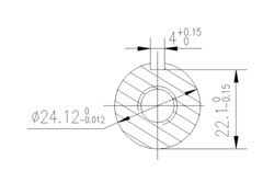 2MT to 33JT Drill Chuck Arbor MT2 JT33 Morse Taper Shank Spindle Bore