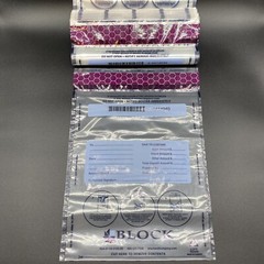 Deposit Bags🔥 (500 Count) 9×12 Clear Tamper-Evident Fraudstopper Ice Secur-Pak
