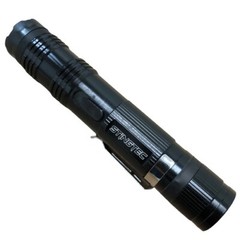 Stingtec Stun Gun Self Defense Metal Rechargeable LED Flashlight Black w Charger