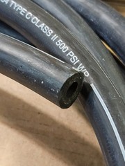 Gates Polarseal Hydraulic Hose 85665 3353-0906, 13/32″ x 25ft, 500 psi Black