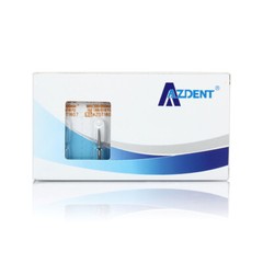 5pcs AZDENT Dental Diamond Burs for High Speed Handpiece Friction Grip