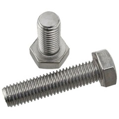 M8 – 1.25 Left Hand Thread Stainless Steel Hex Head Bolts Hex Cap Screws DIN 933