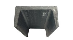 2in x 1in x 96in 1/8in Thick Web Steel Channel Iron