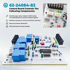 Upgraded Furnace Control Board Module for Rheem: 62-24084-82