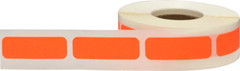 Rectangle Stickers | 0.5 x 1.5″ Inches Wide – 500 Pack | Pick One Color