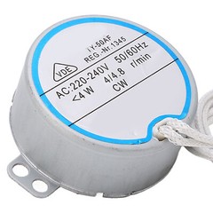 2.5R TY 50AF Turntable Synchron Motor CW CCW Synchronous Motor Undirectional CAD