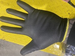 12 Pack Polyester Mechanics Gloves Dipped w/ Latex light weight HERCULES TOOL