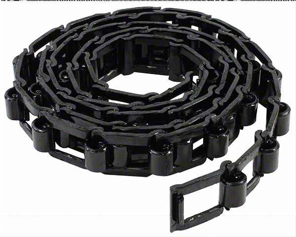 10Ft Roll #32 Flat Detachable Link Steel Chain for Drills Planters Corn Pickers