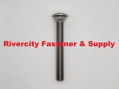 1/2-13×2 Stainless Carriage Bolts 1/2×13 x 2″ Screws 1/2-13 x 2