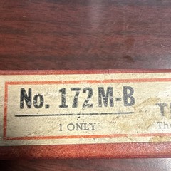 Starrett Thickness Gage No. 172M-B (The L.S. Starrett Co. Athol, Mass.)