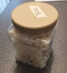 Nylon Prime-Line Hex Nuts, 1/2 in-13. (10-pcs). NEW. Free Shipping