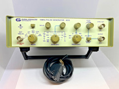 Used Global Specialties Pulse Generator 4010- powers on but untested