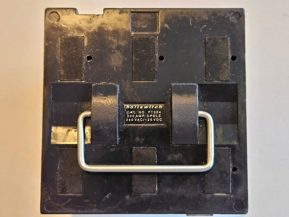 Boltswitch PT324 200A 3-Pole 240VAC / 125VAC – Head Unit And Class T Fuses