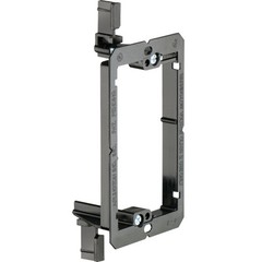 Single 1-Gang Drywall Bracket Face Wall Plate Mount Mud Ring Low Voltage LV1