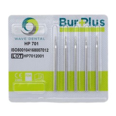 WAVE Dental Carbide Straight HP Burs Oral Surgery Round Tapered Fissure Crosscut
