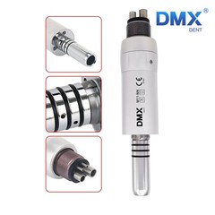 Dental Slow Low Speed Handpiece Push Contra Angle/Air Motor NSK Style 4 Holes US