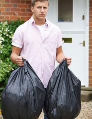 WAIKAS 30 Ggallon Trash Bags, Pack of 10 Large Trash Bags Garbage Bag, 76×93….