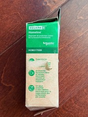 Square D HOM2175SB Homeline 120/240 V Surge Protector