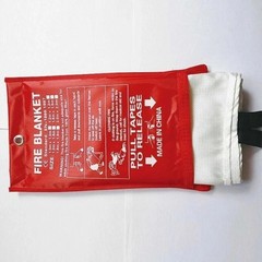 4 PACK FIRE BLANKET Fiberglass Hero 39”x39” Emergency Home Retardant Prepared
