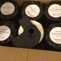 DK-1241 Label Roll 4 X 6 Lot Of 6