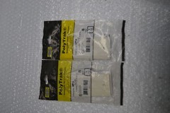 HUBBELL KP14 GANG FACE PLATE LOT OF 2 NSMP