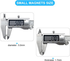 Mini Round Magnets for Crafts and DIY