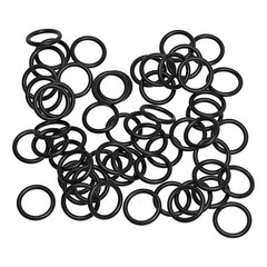 O-Ring Cord Thickness 1.2mm x OD 5mm – 50mm Sealing Rubber Ring Black NBR 70