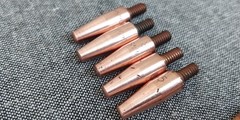 5 pack Torch Tip Contact Tip, Wire Size .045″ 1.2mm , 12-24 thread