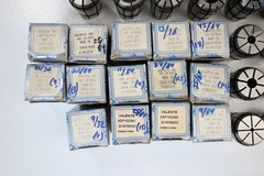 Valenite and others VDF10 collet lot
