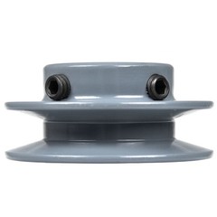 Cast Iron 2.5″ Single Groove V Style Section A Belt 4L for 3/4″ Shaft Pulley
