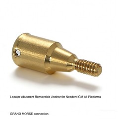 Titanium Zest Locator Abutment Fit NeoDent Grand Morse GM All Implant Platform