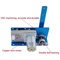 DIY Design 24V Reciprocating Swing Motor 20-120 Degrees Adjust Speed 90/120rpm