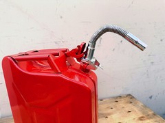 Flexible Refuel Metal Nozzle For 5L 10L 20L Jerry Can Free Spill Gasket