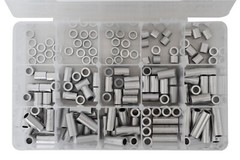 Aluminum Spacer Standoff Bushing Assortment Kit 1/2″ OD x5/16″ ID (150 pcs)