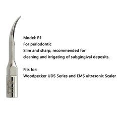 5Pcs Woodpecker Piezo Tips P1 Slim Perio fit Dental Ultrasonic EMS UDS Scaler