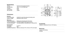 Hubbell HBL9450A Straight Blade Device Receptacle, RTP, Industrial Grade, 3-P…