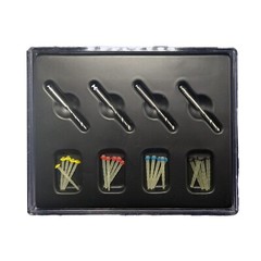 United Dental High-Intensity quartz fiber resin Post with Drill all sizes