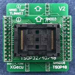 TSOP48 NAND Adapter only on TL866II plus programmer for NAND flash chips new V2