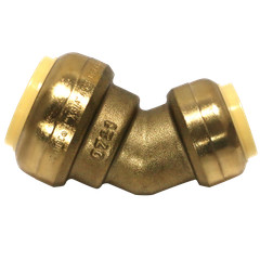 5 Pcs XFITTING Push Fit 3/4 Inch x 1 Inch Push Fit 45 Degree Elbow
