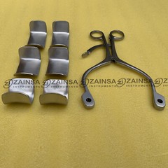 Kolbel Retractor Complete Set With 6 Blades, Shoulder Retractor German Surgical