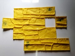 Set of Polyurethane Mat Stamps GRANITE CHIP | Stone Concrete Cement Texture